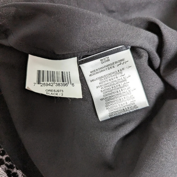 BCBG MAXAZRIA AVA Tier Black Sequin Dress Size 2 - Picture 6 of 10